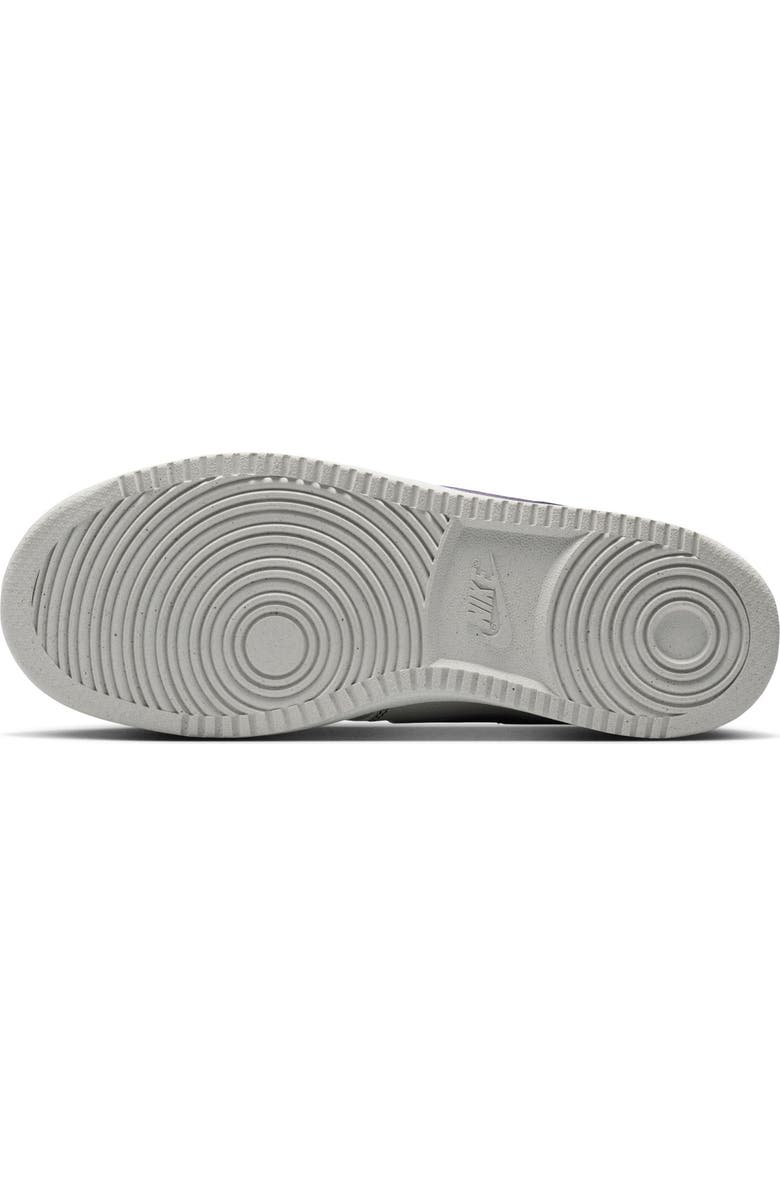 Nike Court Vision Low Sneaker, Alternate, color, Vast Grey/ Dark Raisin/ White