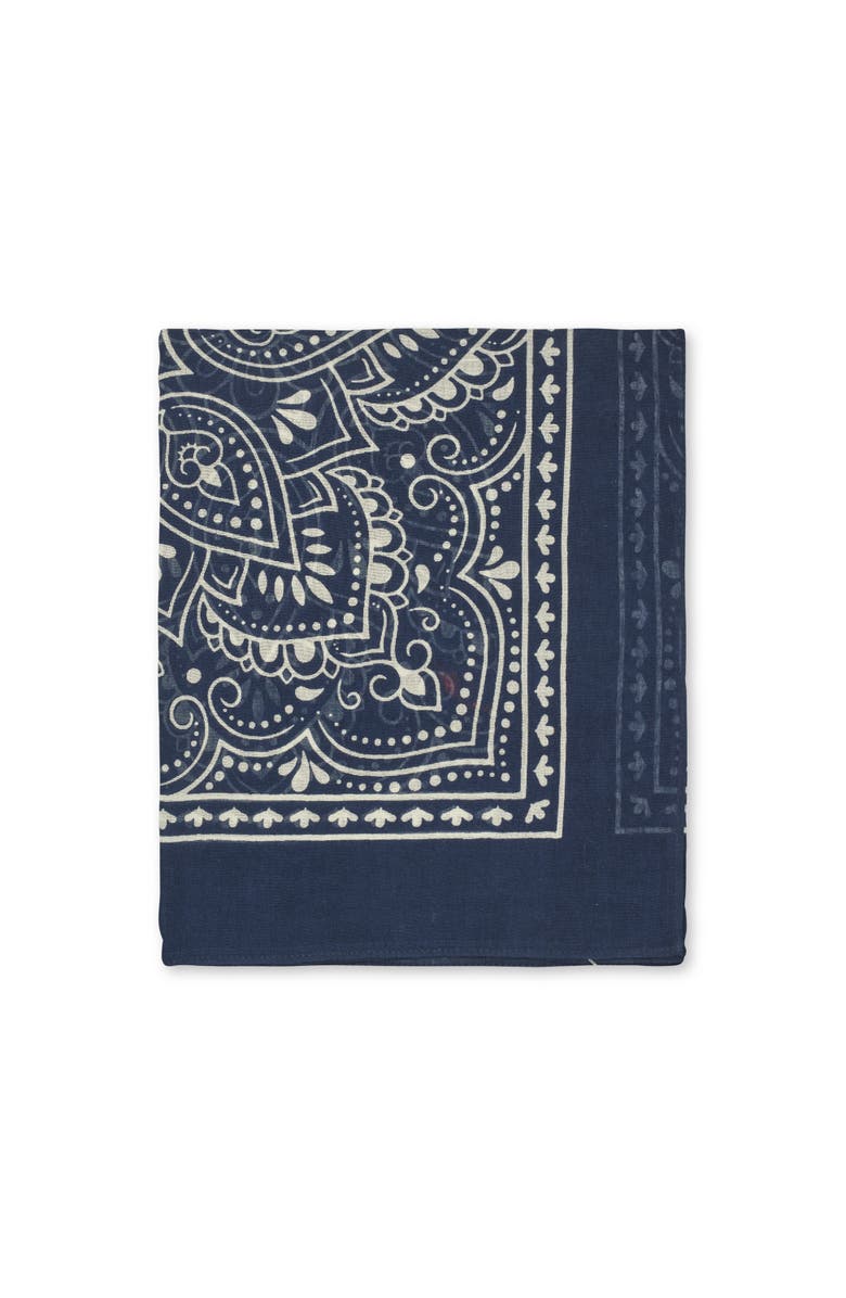 Masai Copenhagen Featherlight Striped Scarf, Alternate, color, Navy Blazer