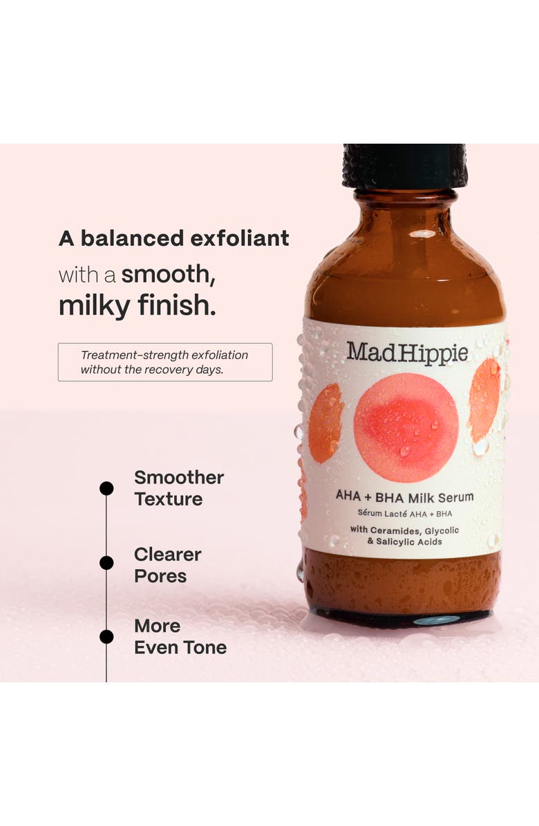 Mad Hippie AHA+BHA Exfoliating Milk, Alternate, color, N/A
