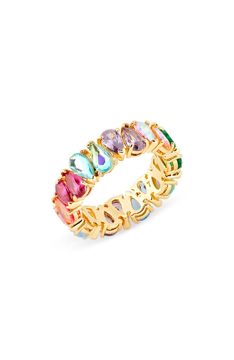 Kate Spade New York delicate eternity ring, Main, color, 