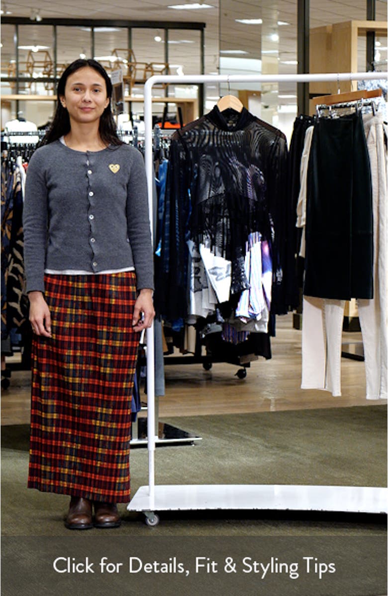 Pru Mesh High-Low Crop Top, sales video thumbnail