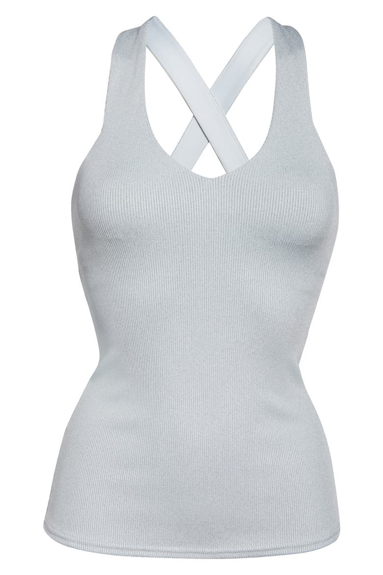 Elevate Rib Tank, Alternate, color, DOVE GREY HEATHER