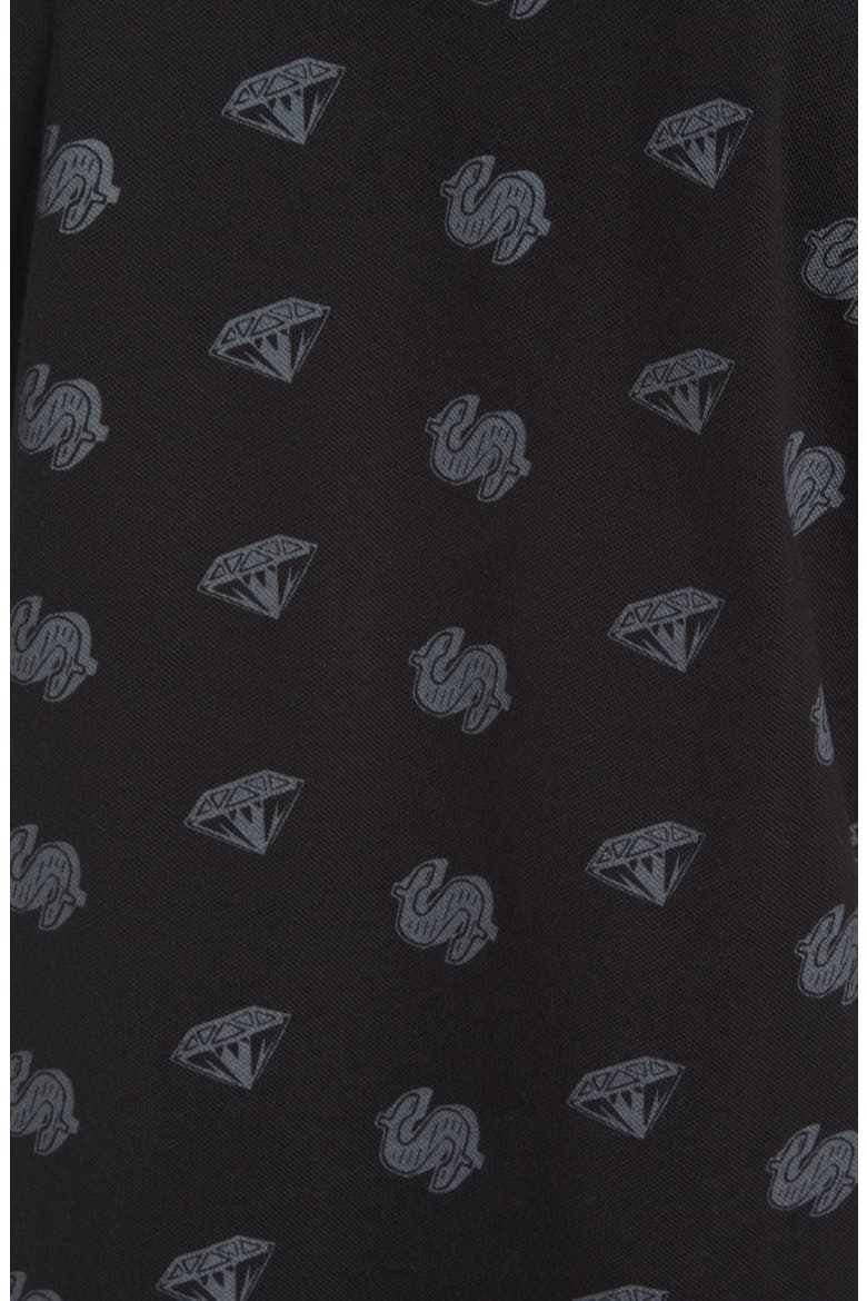 Men's Cash Rule Polo, Alternate, color, BLACK