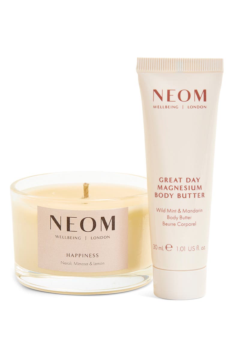 NEOM Wellbeing Feel Good Mood Boost Set $33 Value, Alternate, color, 