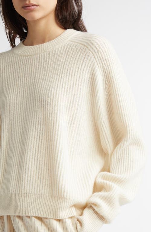 LOULOU STUDIO LOULOU DE SAISON BERENICE OVERSIZE CASHMERE RIB SWEATER