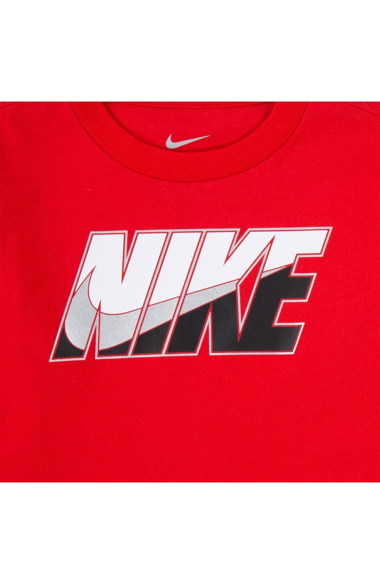 Nike Kids' Metallic Long Sleeve Tee & Joggers Set, Alternate, color,