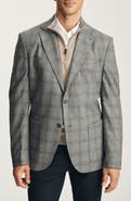34 Heritage Matteo Checked Wool Blend Sport Coat