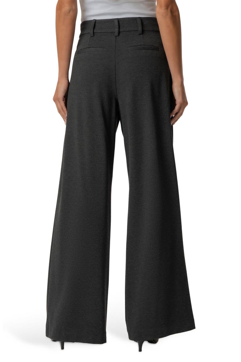 Cheryl High Waist Wide Leg Pants, Alternate, color, CHARCOAL