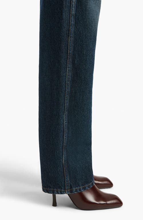 Khaite Callum Tapered Jeans In Blue