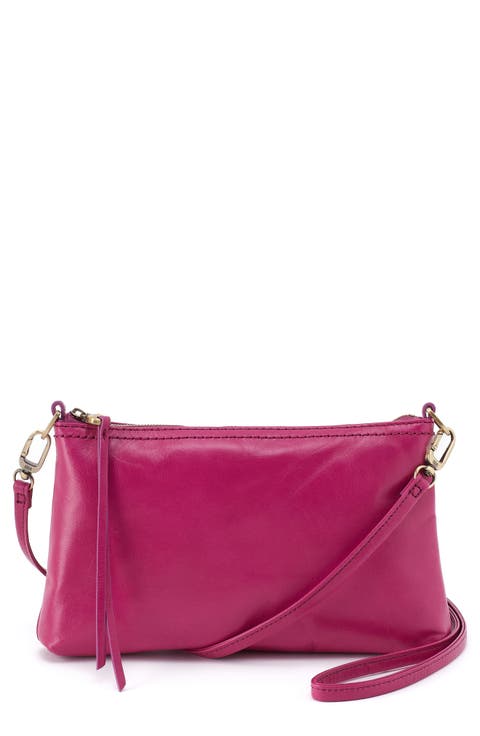 Darcy Convertible Leather Crossbody Bag