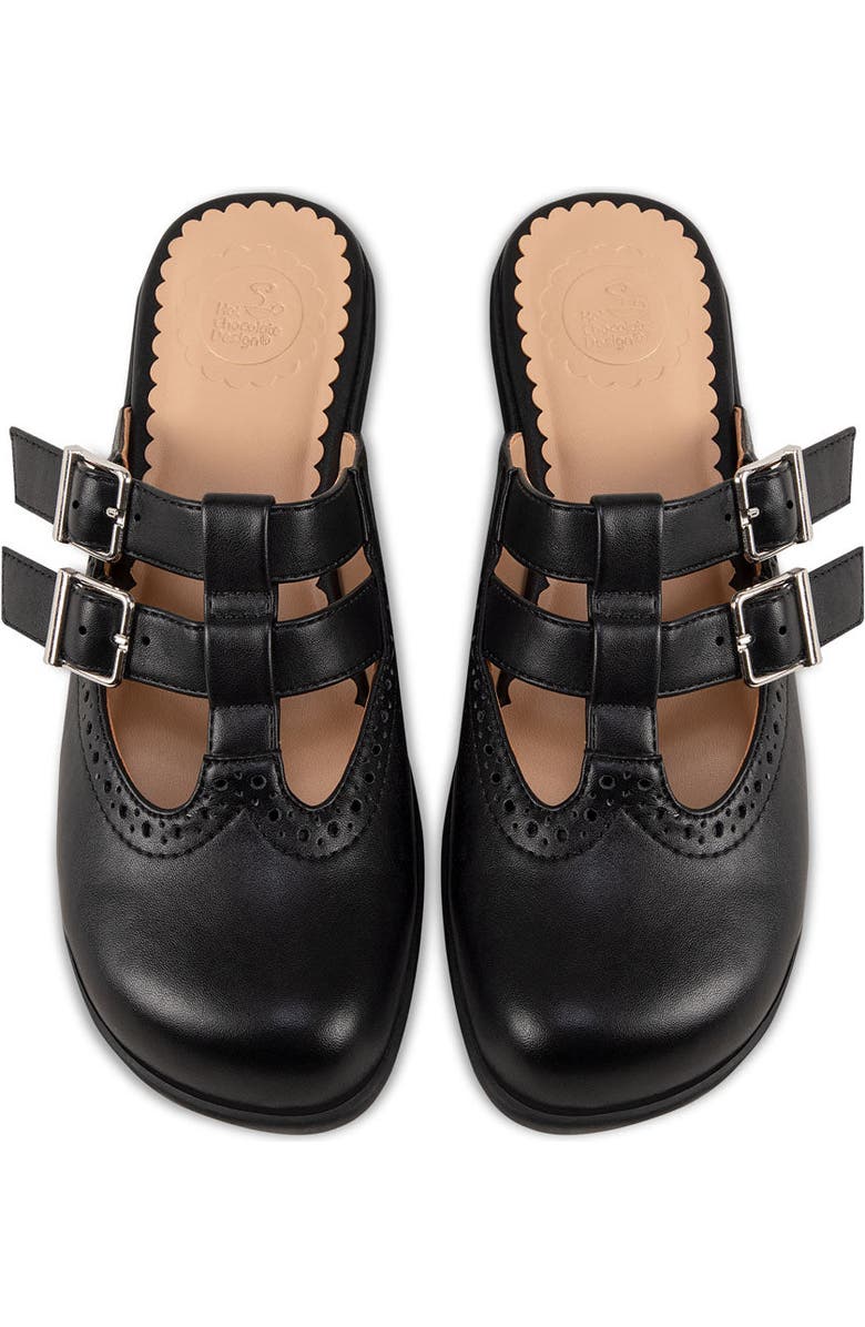 Hot Chocolate Design Blackout Clog, Alternate, color, Blackout