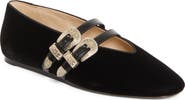 Le Monde Béryl Claudia Western Buckle Ballet Flat