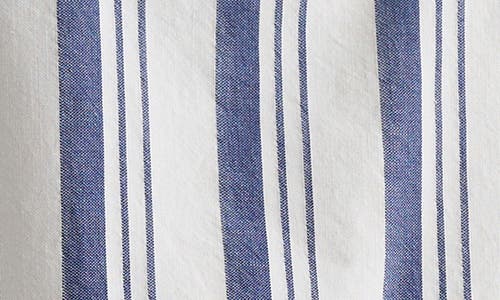 Ag Alpha Stripe Crop Cotton & Linen Tank