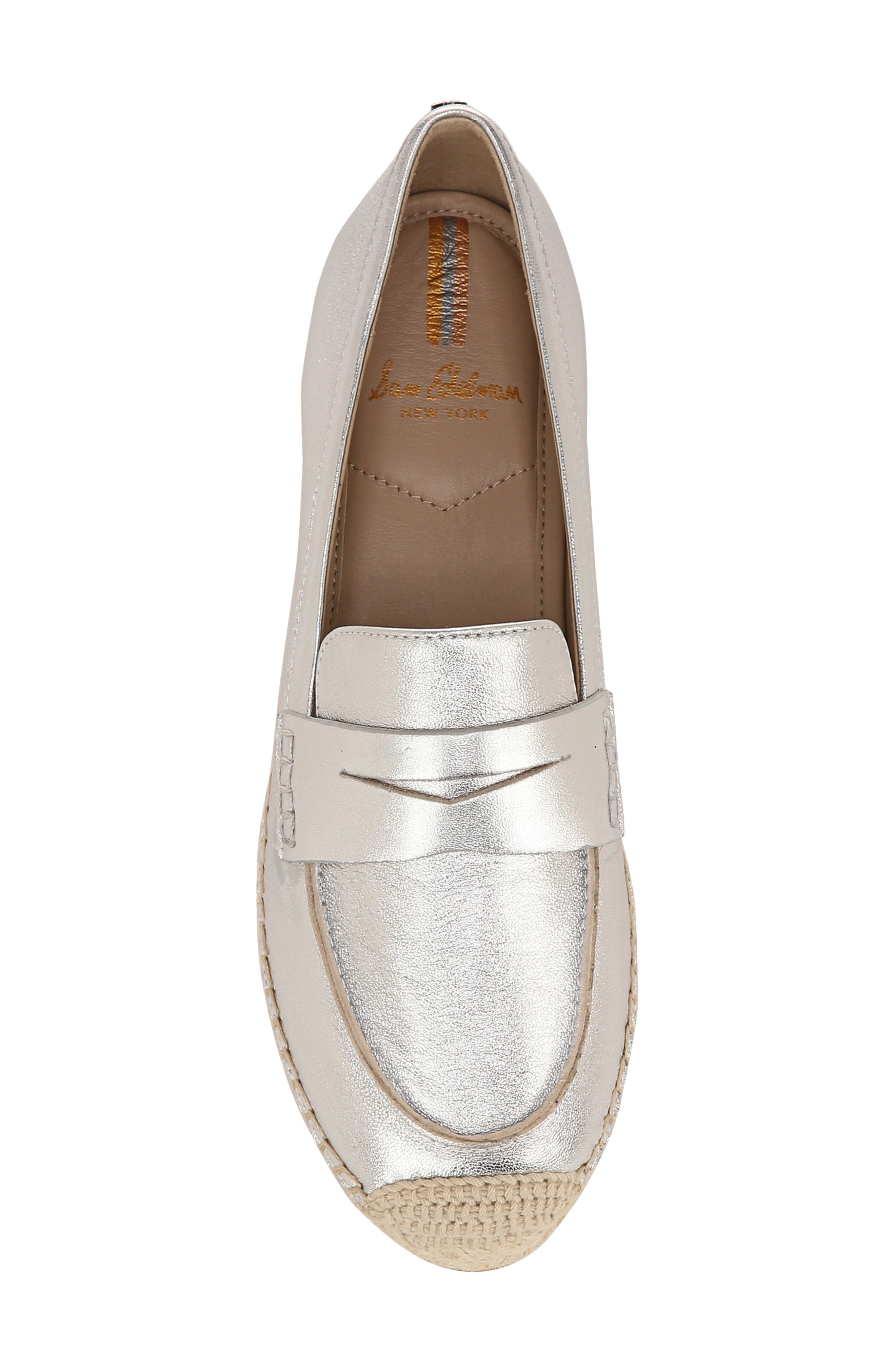 Sam Edelman Kai Penny Loafer, Alternate, color, Softsilver
