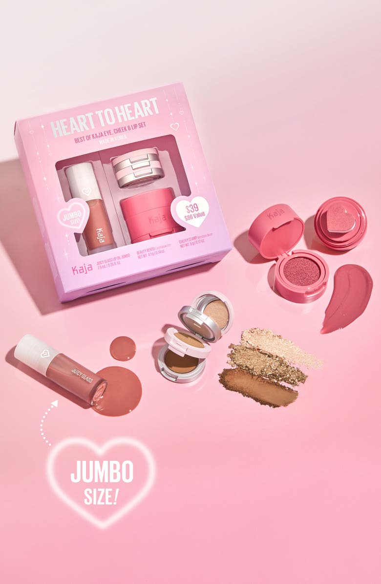 Kaja Heart to Heart - Best of Eye, Cheek & Lip Set $86 Value, Alternate, color, Multi
