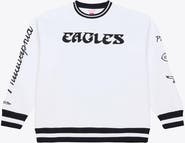 Mitchell & Ness Men's Mitchell & Ness  White Philadelphia Eagles Arctic Fleece Sweatshirt
