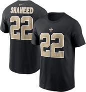 Nike Men's Nike Rashid Shaheed Black New Orleans Saints Name & Number T-Shirt