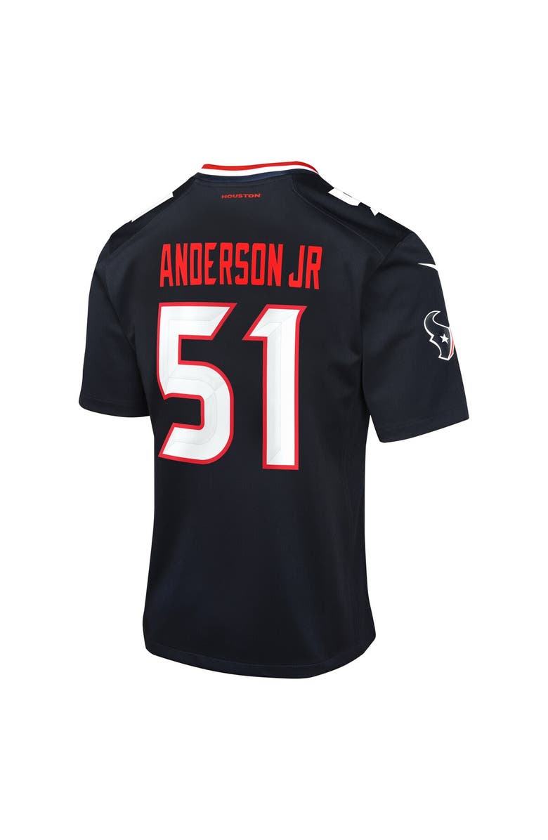 Nike Youth Nike Will Anderson Jr. Navy Houston Texans Game Jersey, Alternate, color, Navy