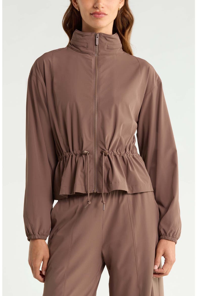Atlas Jacket with Hidden Hood, Alternate, color, BROWN QUARTZ
