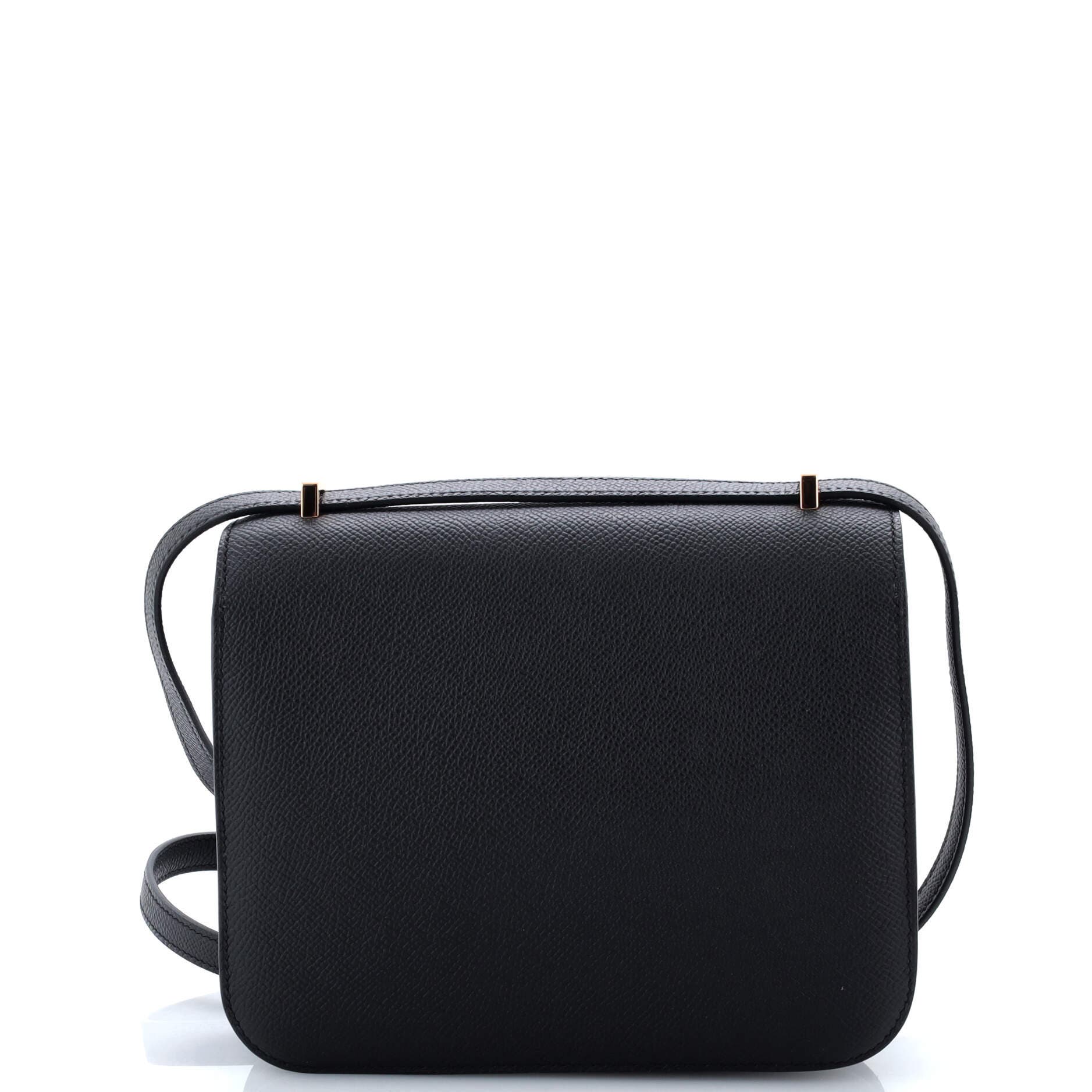 Pre-Owned Hermes Constance NM Bag Epsom 18, Alternate, color, Noir
