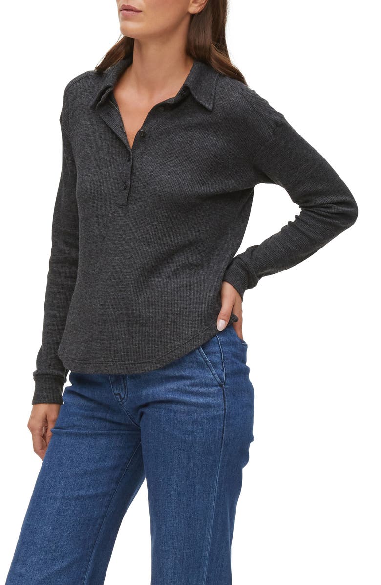 Michael Stars Amina Thermal Top, Alternate, color, 