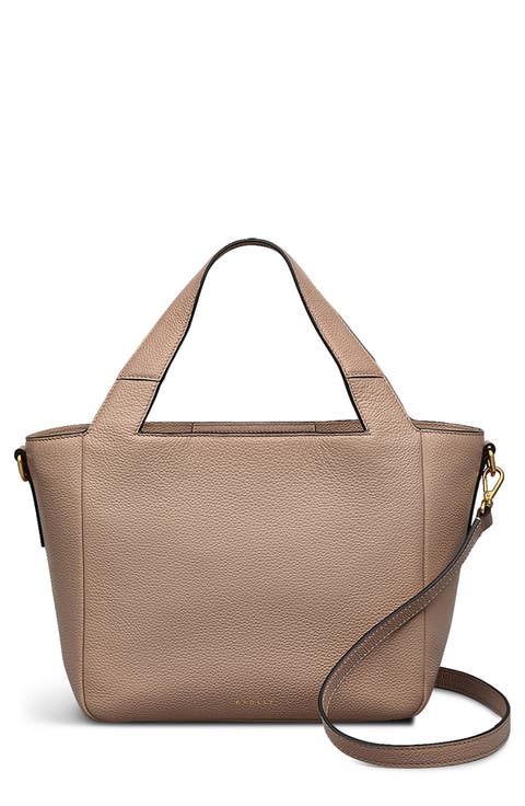 Alpha Road Medium Leather Satchel