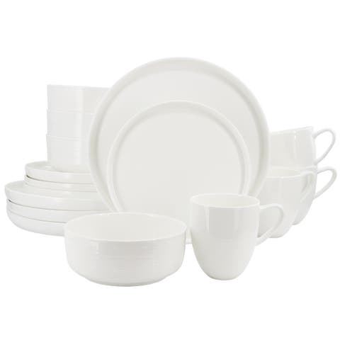 Annual Rings 16 Piece Bone China Dinnerware Set