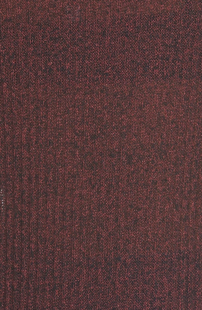 ASTR the Label ASTR Side Slit Turtleneck Tunic, Alternate, color,