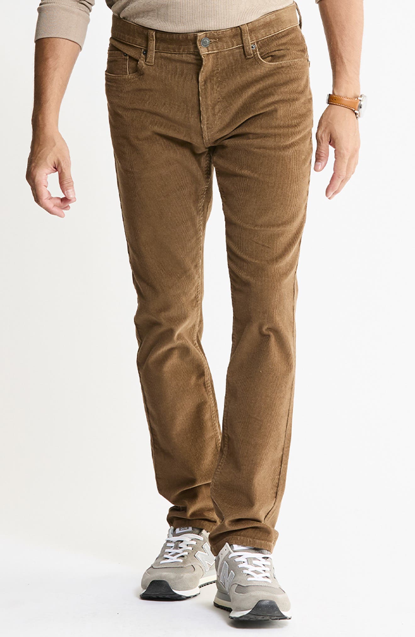 Stretch Corduroy 5-Pocket Pants