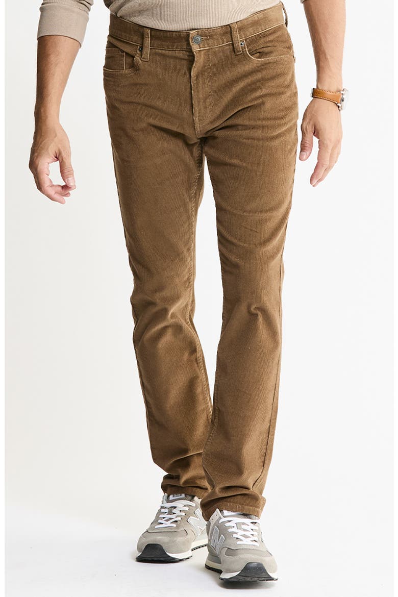 Stretch Corduroy 5-Pocket Pants, Main, color, HAZELNUT