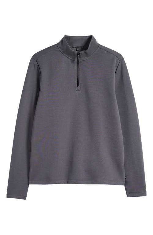 Robert Barakett Hanwell Half Zip Pullover In Gray