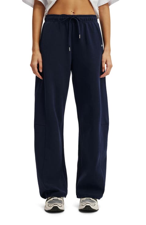 Women's Active Summer Fleece Adjustable Hem Sweatpant