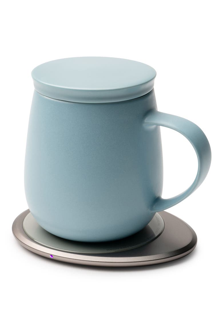 Ui 3 Mug & Warmer Set, Main, color, MOON BLUE