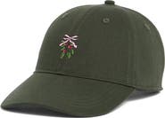 FRASIER STERLING Mistletoe Embroidered Baseball Cap