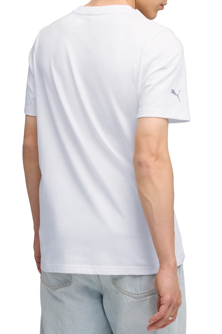 x Ferrari Sportswear Shield Graphic T-Shirt, Alternate, color, PUMA WHITE