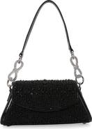 BERNESS Rhinestone Embellished Shoulder Bag