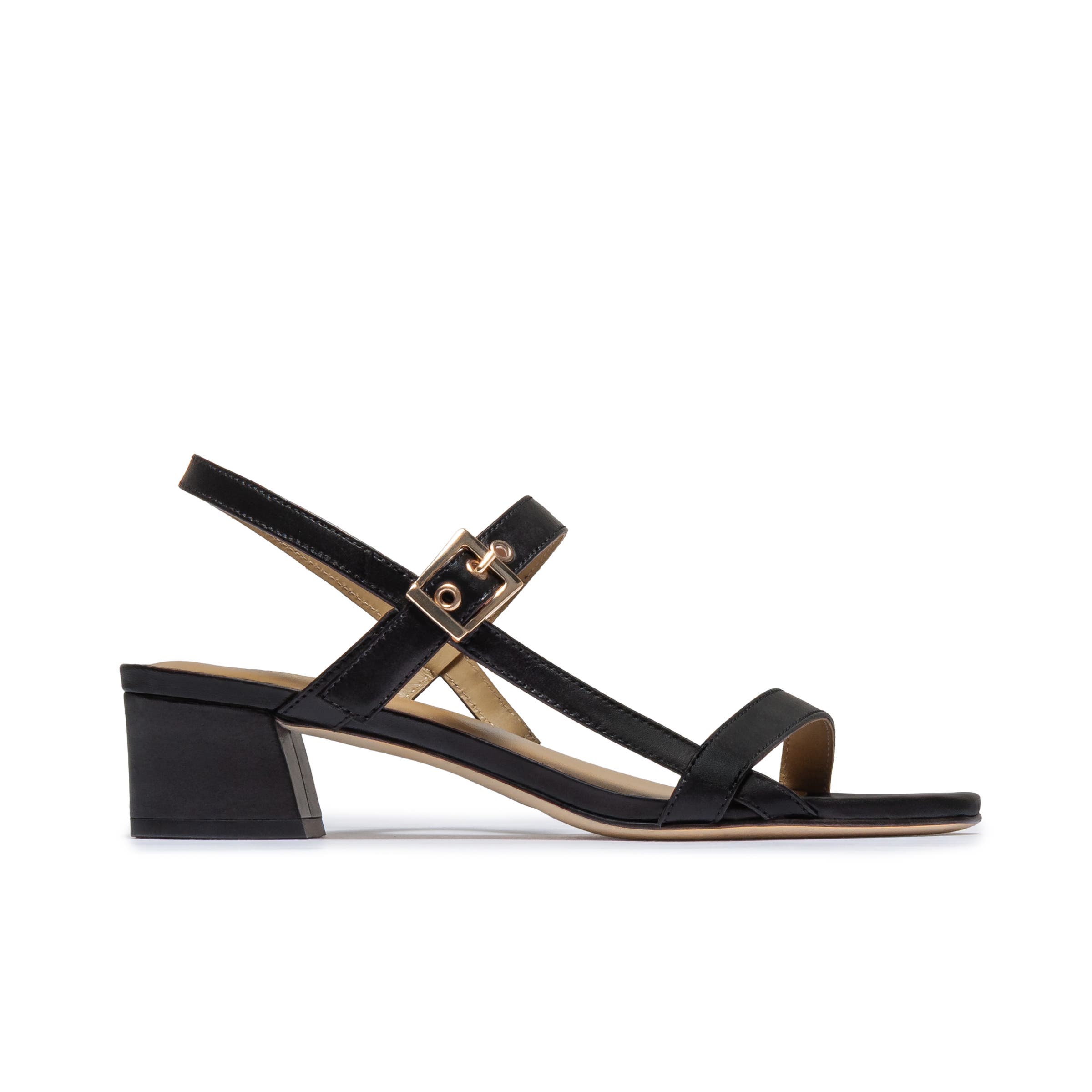 Bernardo Footwear Jinji Low Heel Sandal, Main, color, Black