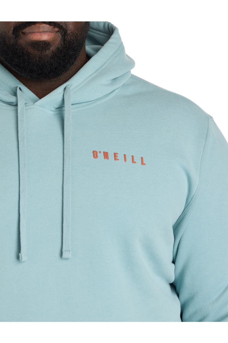 Big & Tall Surf Sesh Classic Hoodie, Alternate, color, STONE BLUE