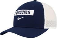 Nike Men's Nike Navy New Hampshire Wildcats 2024/25 Sideline Rise Trucker Adjustable Hat