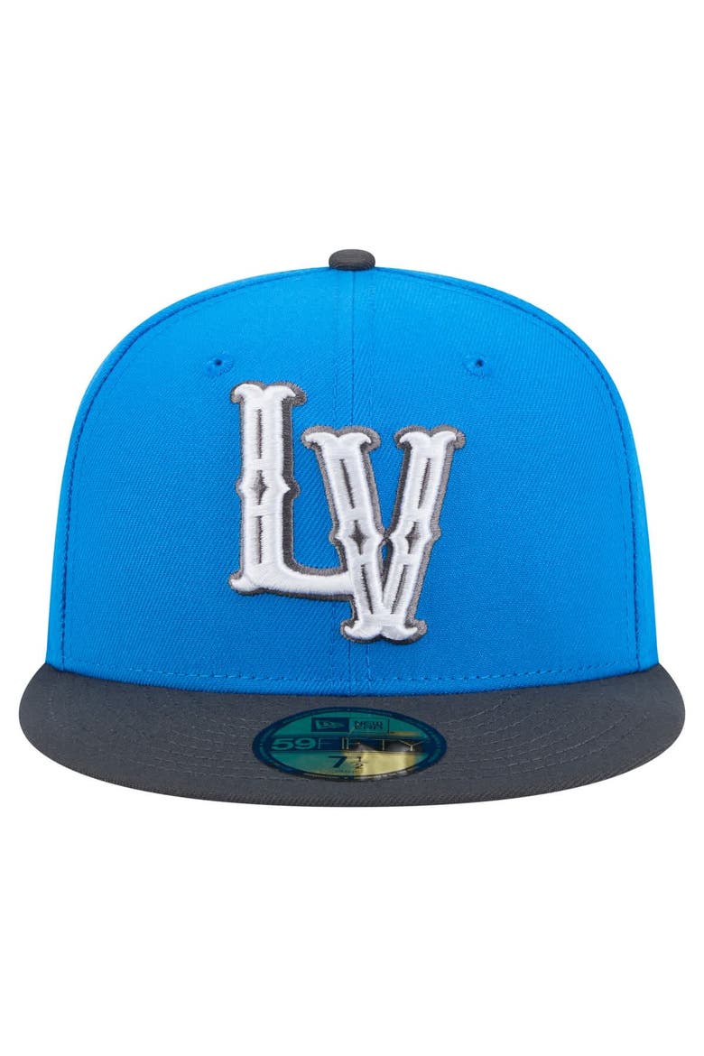 Men's New Era Blue Las Vegas Aviators Copa de la Diversión 59FIFTY Fitted Hat, Alternate, color, Blue