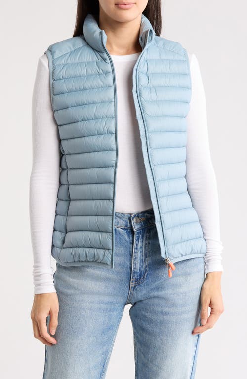 Save The Duck Noemi Quilted Puffer Vest In Atilan Grey