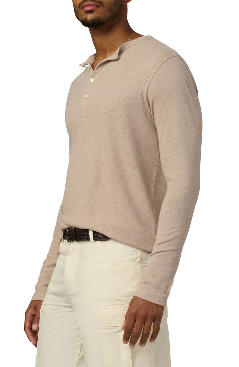 Joe's Long Sleeve Henley, Alternate, color, Plaza Taupe
