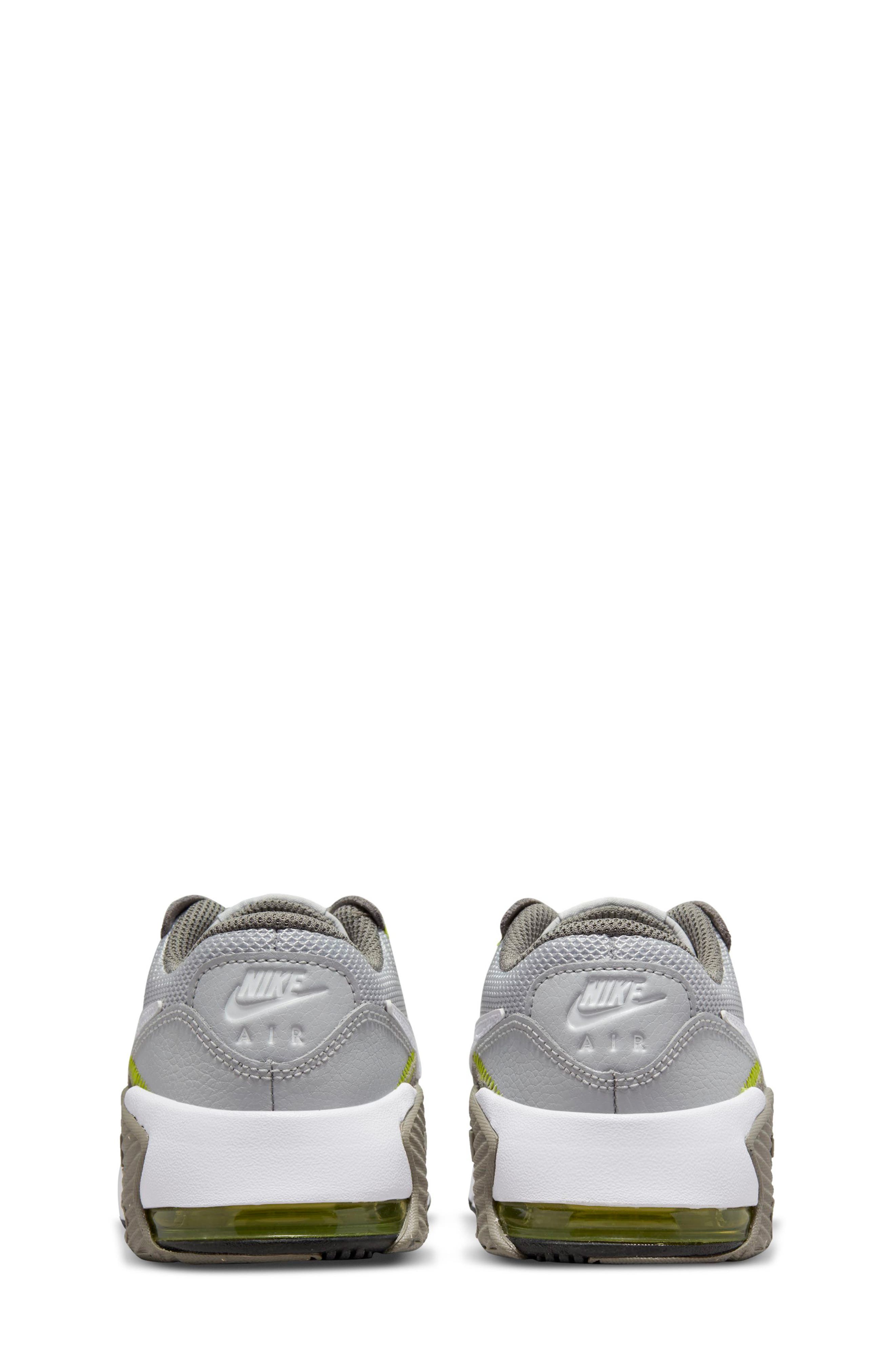 Air Max Excee PS Sneaker, Alternate, color, GREY FOG/ WHITE/ PEWTER/ GREEN