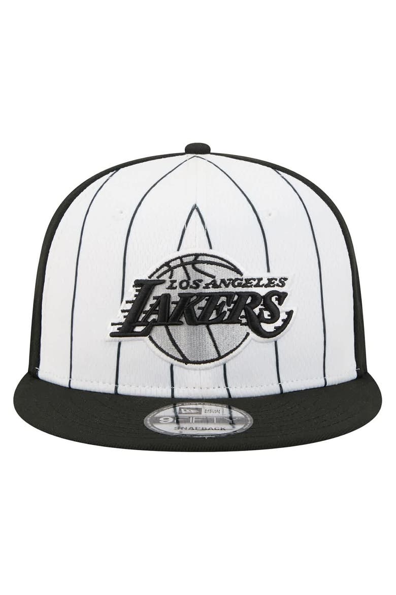 Men's New Era  White Los Angeles Lakers 2025 NBA Tip Off 9FIFTY Snapback Hat, Alternate, color, White