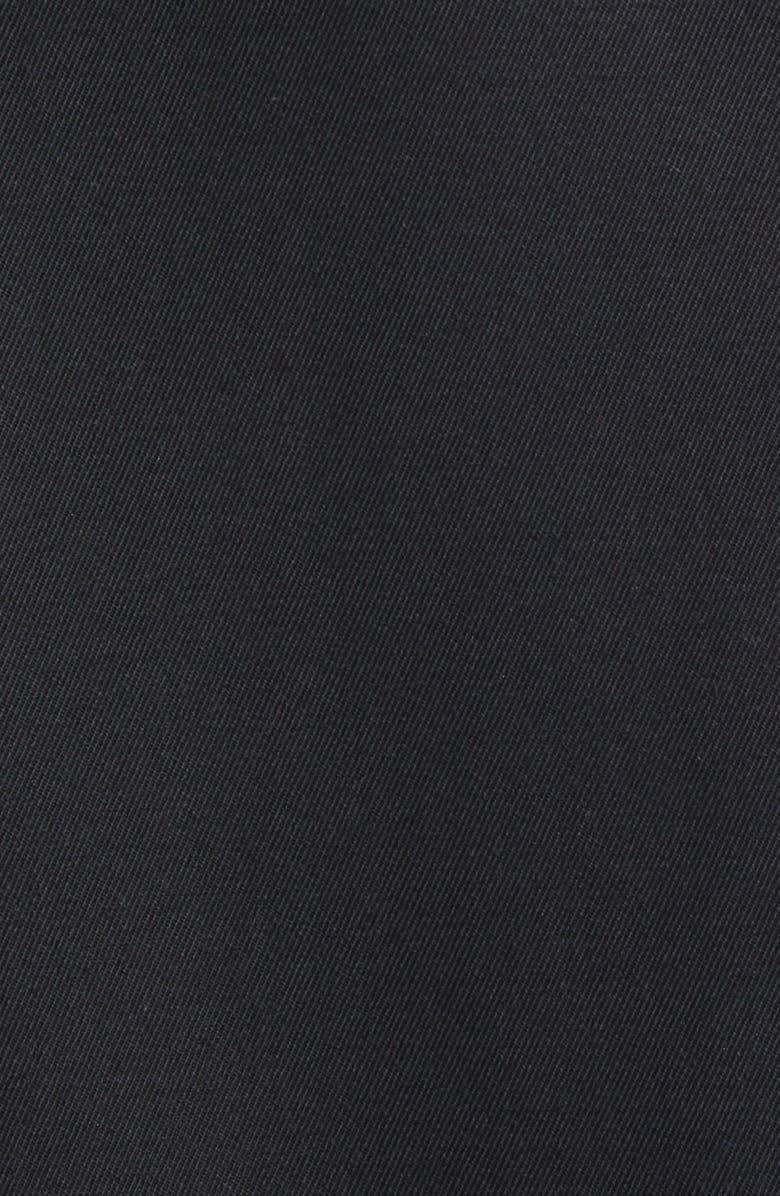 Dries Van Noten Bosea Crop Embroidered Wool Gabardine Jacket, Alternate, color, Black