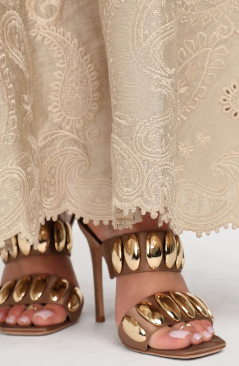 Marciano Mindi Sleeveless Belted Shirtdress, Alternate, color, Velvet Taupe Multi