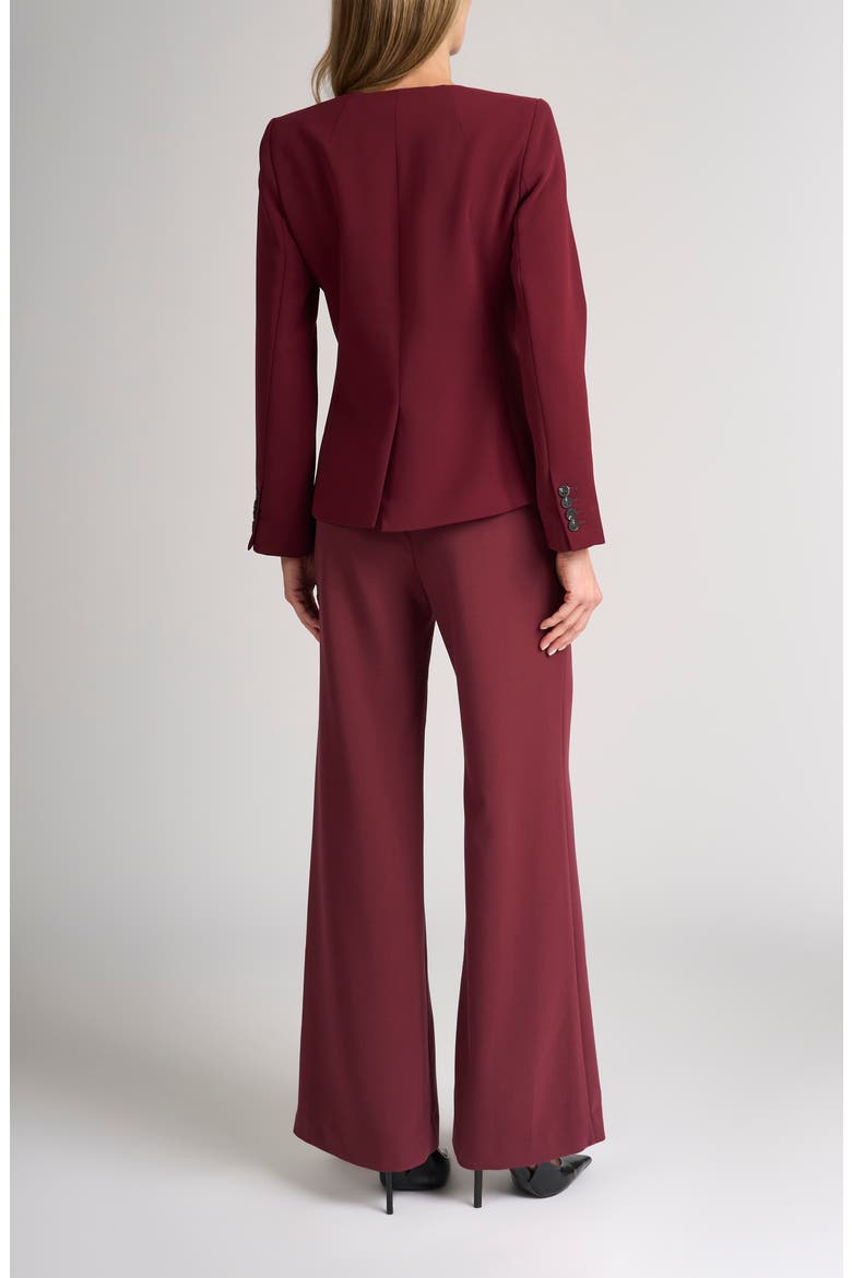 James Collarless Blazer, Alternate, color, TAWNY PORT