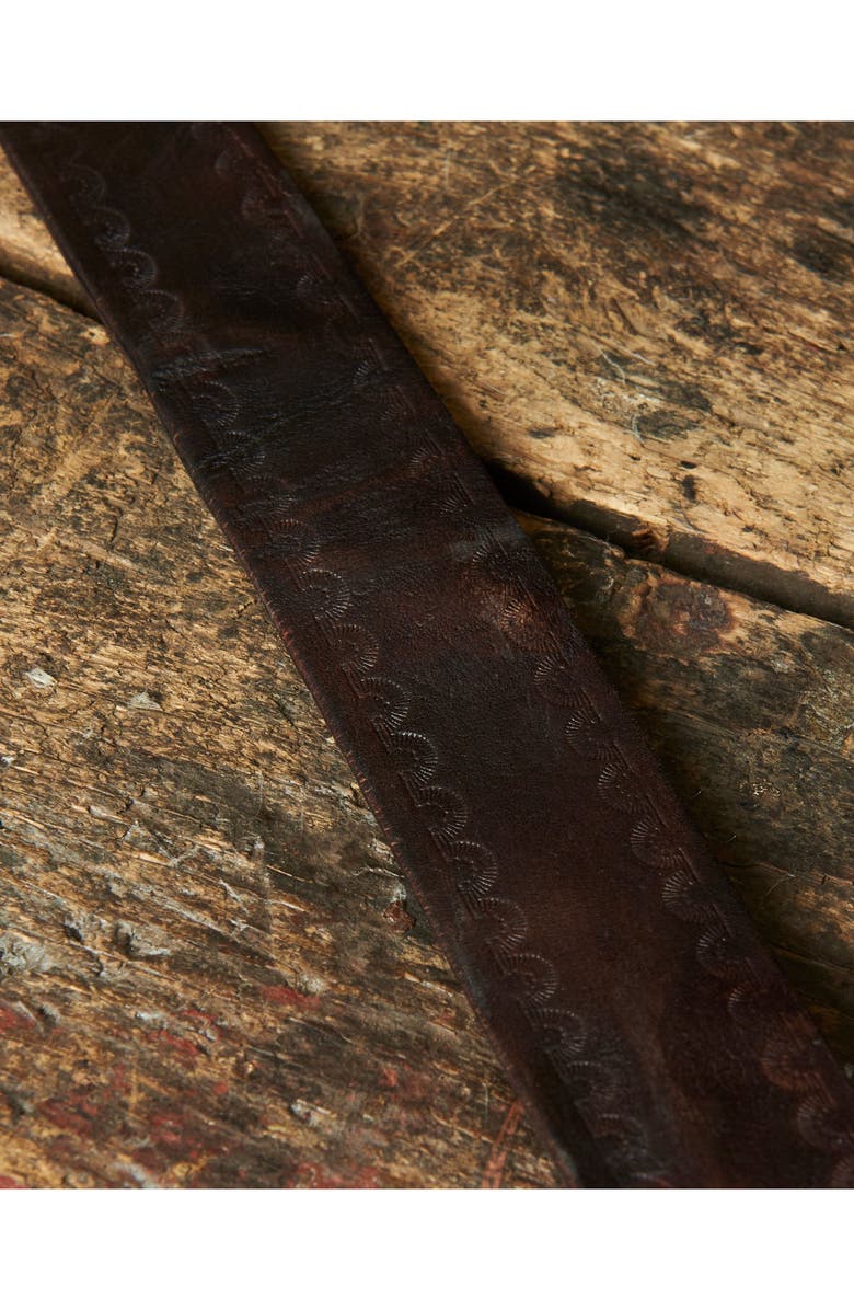 Fortela Trinity Leather Belt, Alternate, color, Cuoio