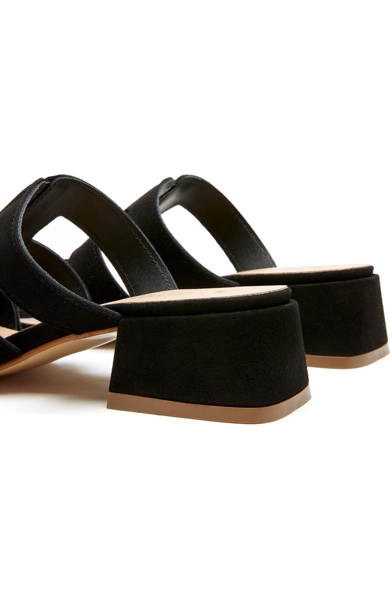 La Canadienne Fifi City Dry<sup>™</sup> Waterproof Slide Sandal, Alternate, color, Black Suede