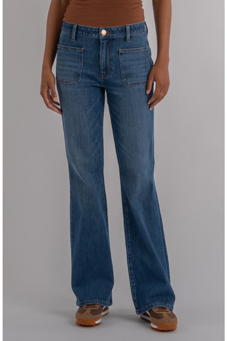Ana High Waist Flare Jeans, Main, color, APPARENT